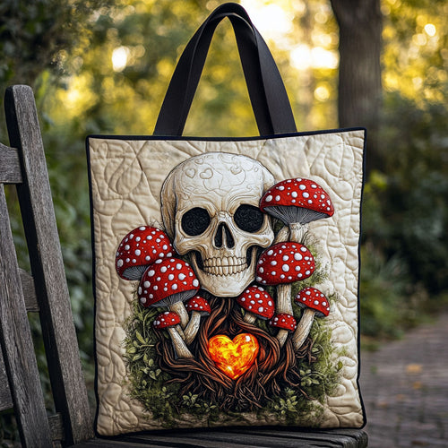 Nature Soul Skull WN2810058CL Quilted Tote Bag
