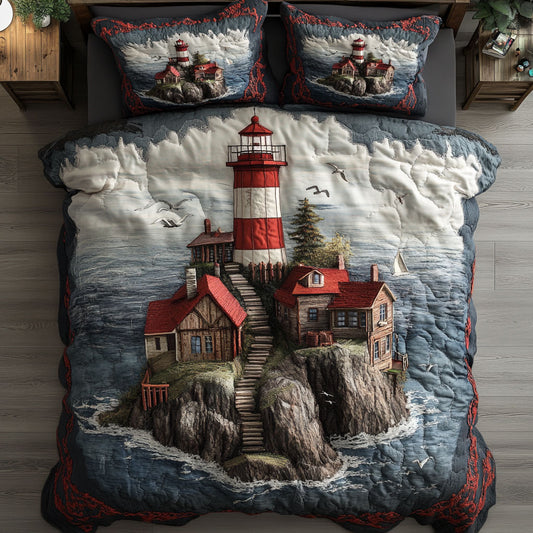 Whispering Lighthouse WN0408078CL Duvet Cover Set