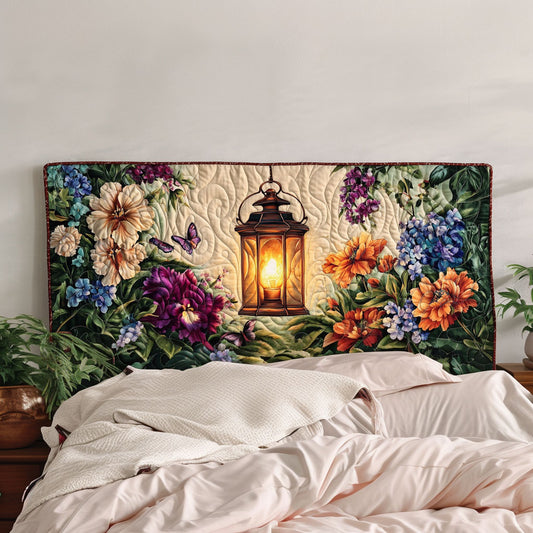 Whispering Bloom Lantern KL0201002CL Quilted Headboard Slipcover