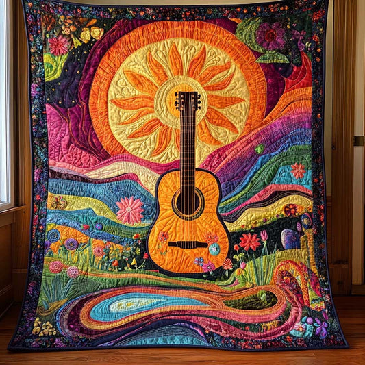 Hippie Guitar CQ0905023CL Quilt