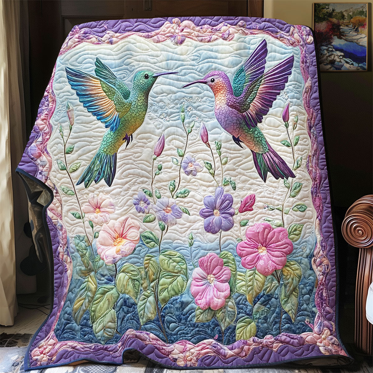 Flight of Grace YR1501025CL Quilt