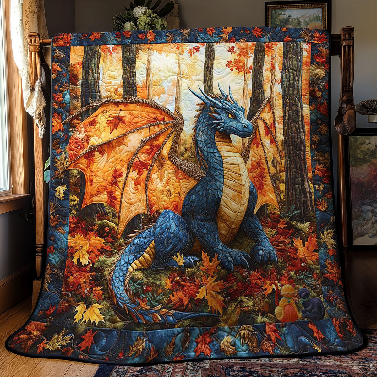 Dragon Of Falling Leaves WN1912041CL Quilt