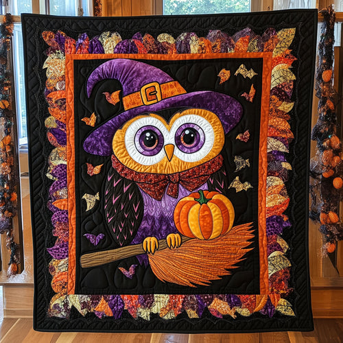 Owl Autumn Charm WN0310035CL Quilt