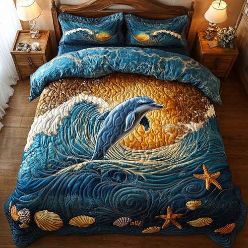 Dolphin Ocean WT1901007CL Duvet Cover Set