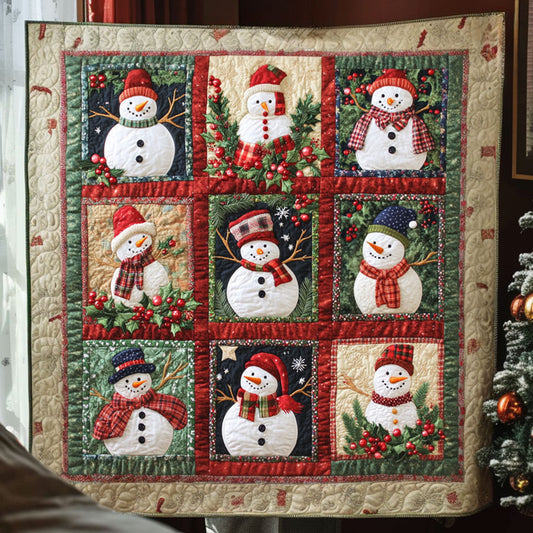 Hearthside Snowman WN2509032CL Quilt