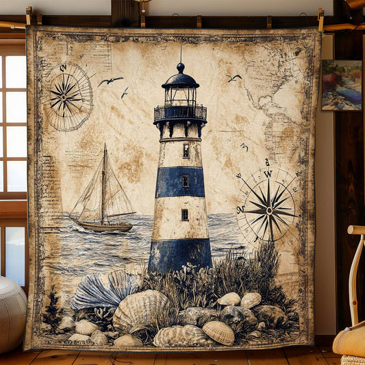 Sailor’s Lighthouse WN0502024CL Quilt