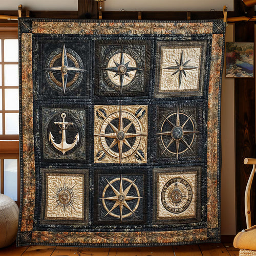 Nautical Compass WN0602027CL Quilt