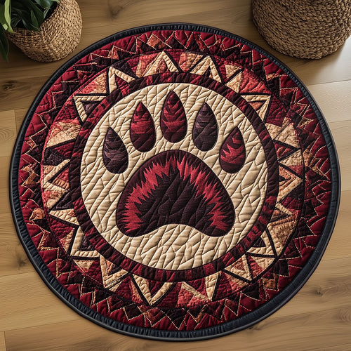 Viking Bear Claws WP2204071CL Quilted Round Mat