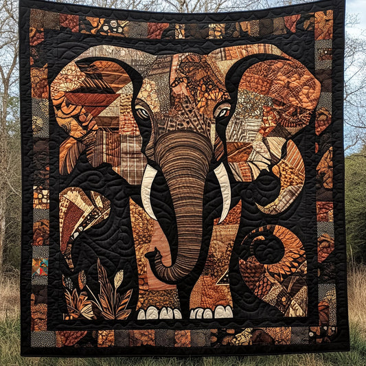 African Elephant WJ0511001CL Quilt