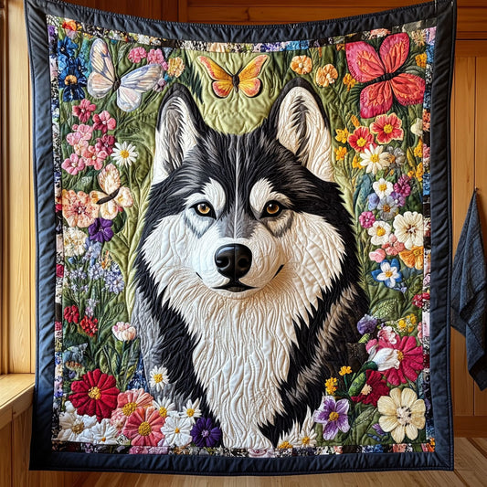 Butterfly Breeze Husky  CP1208080CL Quilt