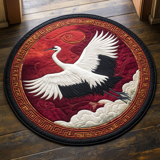 Red Horizon CP2709112CL Quilted Round Mat