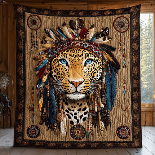 Tribal Leopard CW2406048CL Quilt
