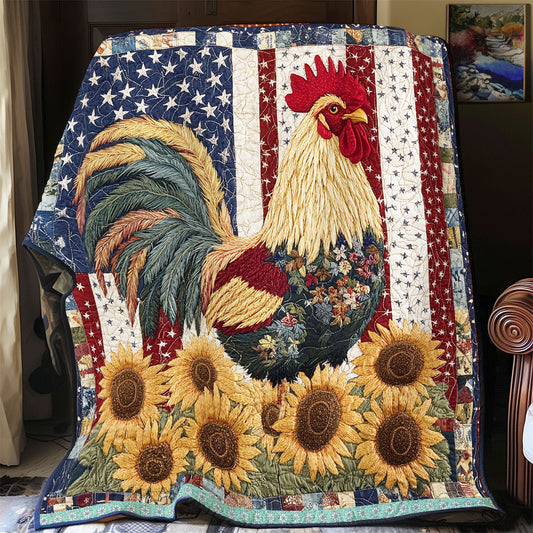 Chicken American WX2012011CL Quilt