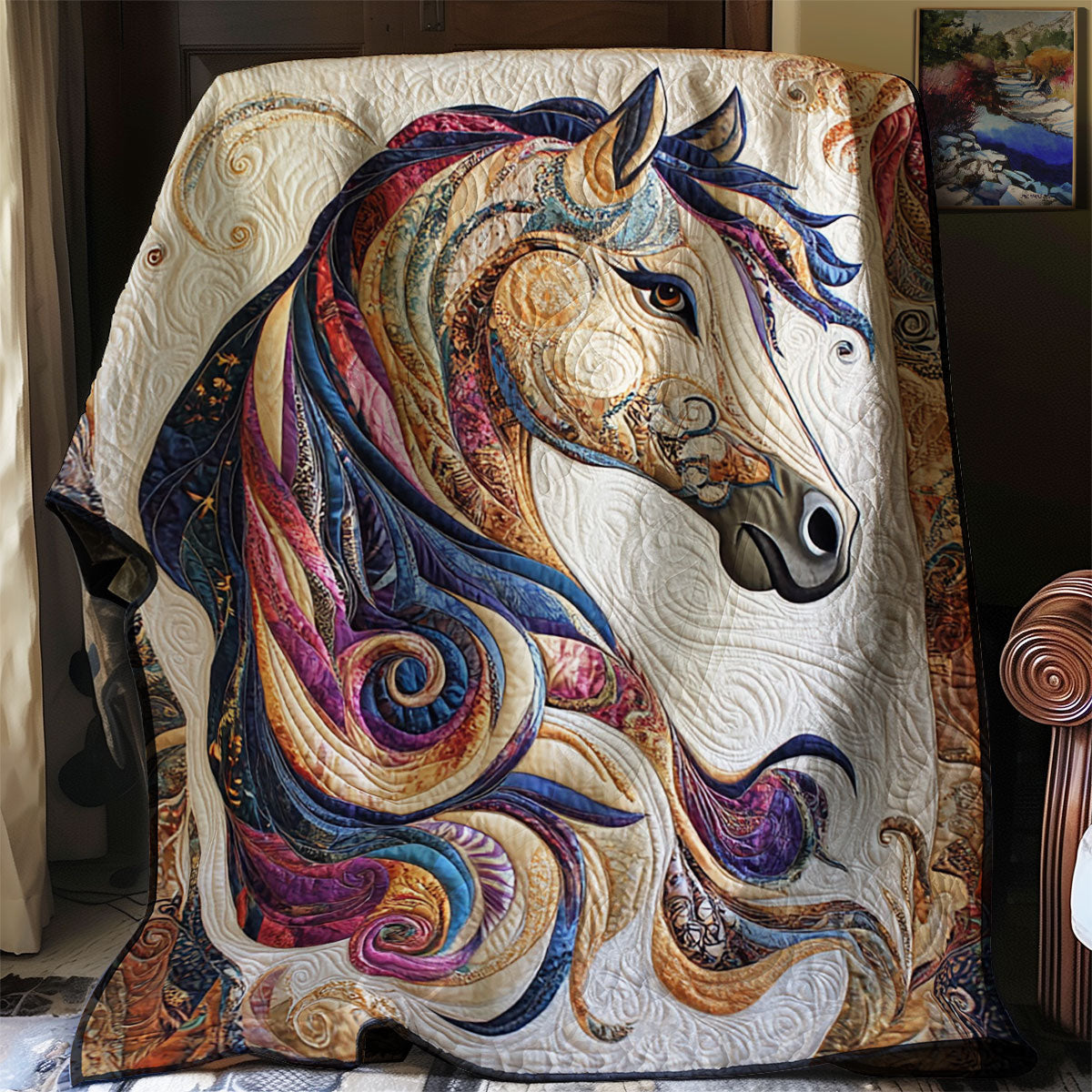 Artistic Horse WJ1803002CL Quilt