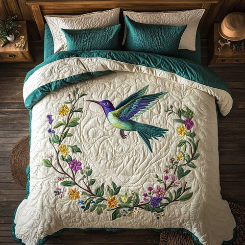 Hummingbird Garden Symphony WP0201029CL Duvet Cover Set