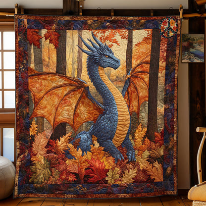 Golden Forest Dragon WN1912042CL Quilt