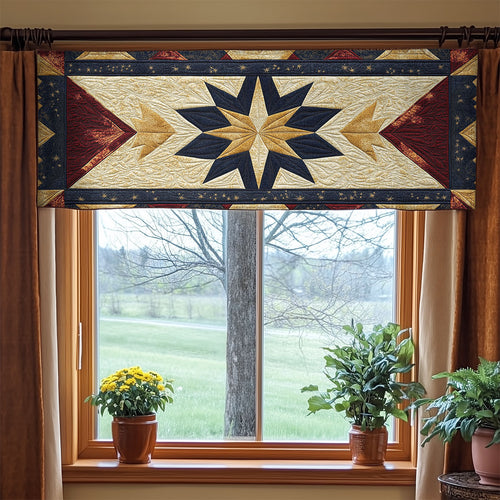 Native Fusion WN2807083CL Quilted Valance