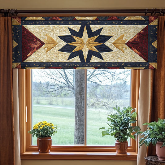 Native Fusion WN2807083CL Quilted Valance