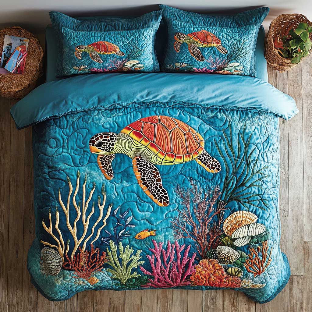 The Radiant Ocean CQ1505012CL Duvet Cover Set
