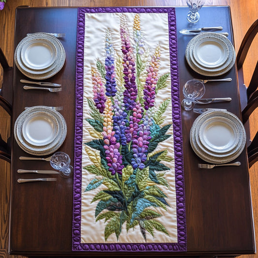 Lavender Beauty CP2905018CL Quilted Table Runner