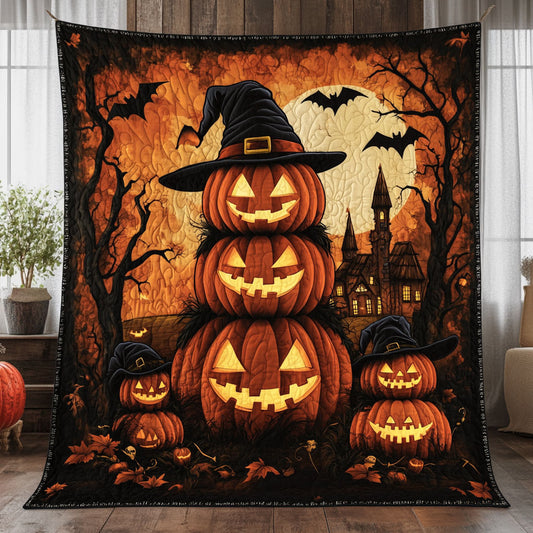 Pumpkin Shadows WN0608047CL Quilt