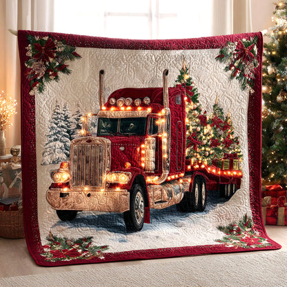 Red Truck Glow CW1011004CL Quilt