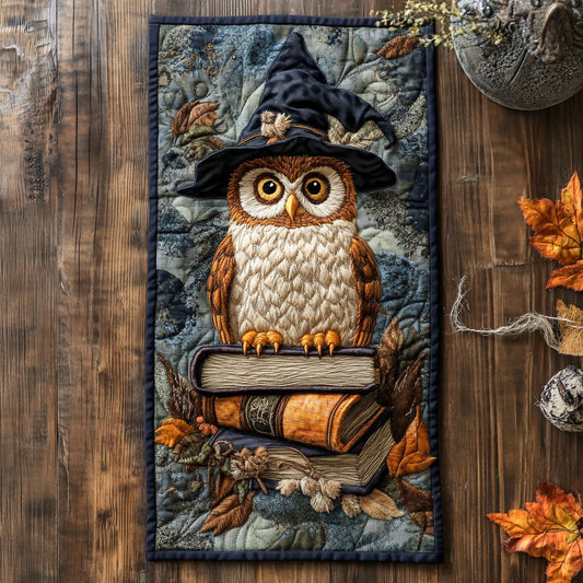 Witch And Books CP1305010CL Quilted Table Runner
