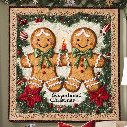 Holiday Love Gingerbread WN0411045CL Quilt