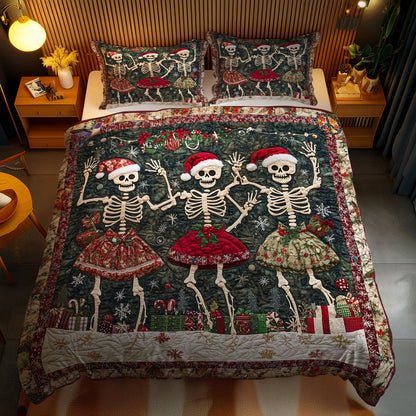 Dancing Skeletons Noel WN1212055CL Duvet Cover Set