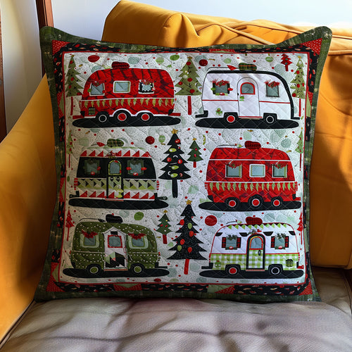 Christmas Camper Van WJ1710030CL Quilt Pillow Case