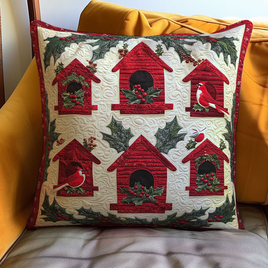 Bird House WJ2711041CL Quilt Pillow Case