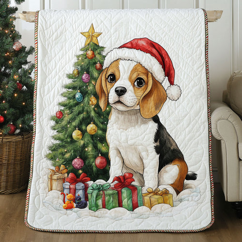 Beagle Christmas WT1610005CL Quilt