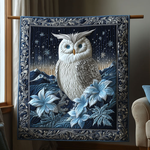 Majestic Snow Owl XK0410004CL Quilt