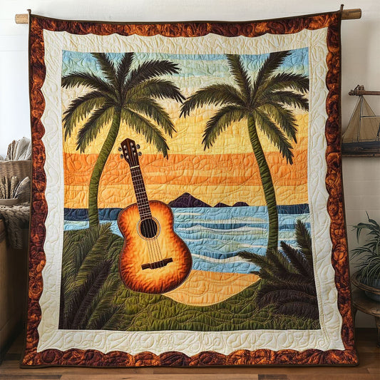 Guitar By The Shore WN1004034CL Quilt
