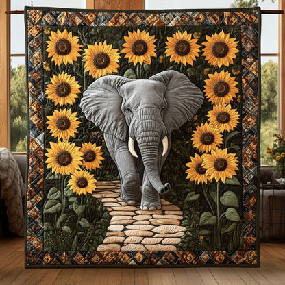 Elephant Pathway DH1010007CL Quilt