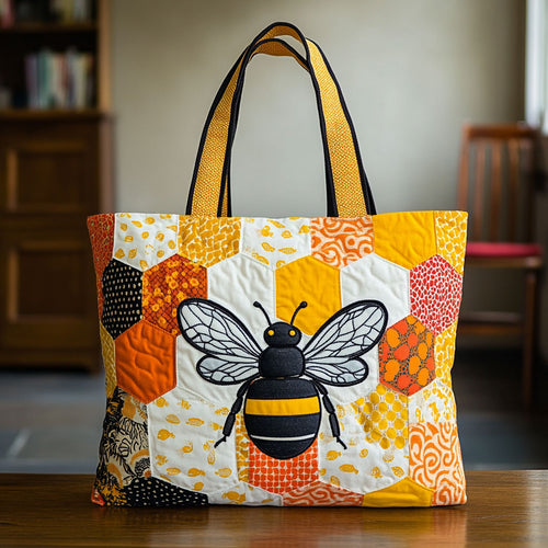 Bee Charm CW1711001CL Quilted Tote Bag