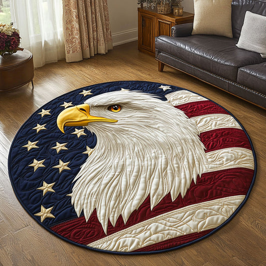 Freedom Crest CP0210078CL Quilted Round Mat