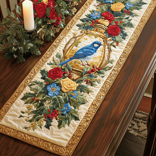 Bird in Bloom CM2804023CL Quilted Table Runner