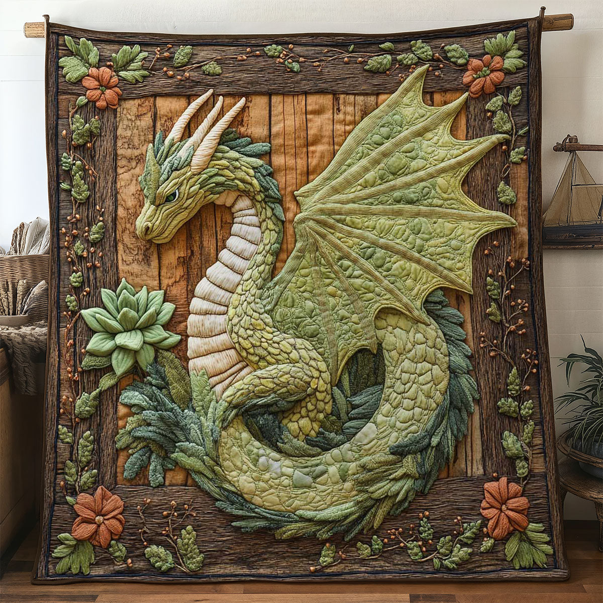 Forest Dragon WN0505012CL Quilt