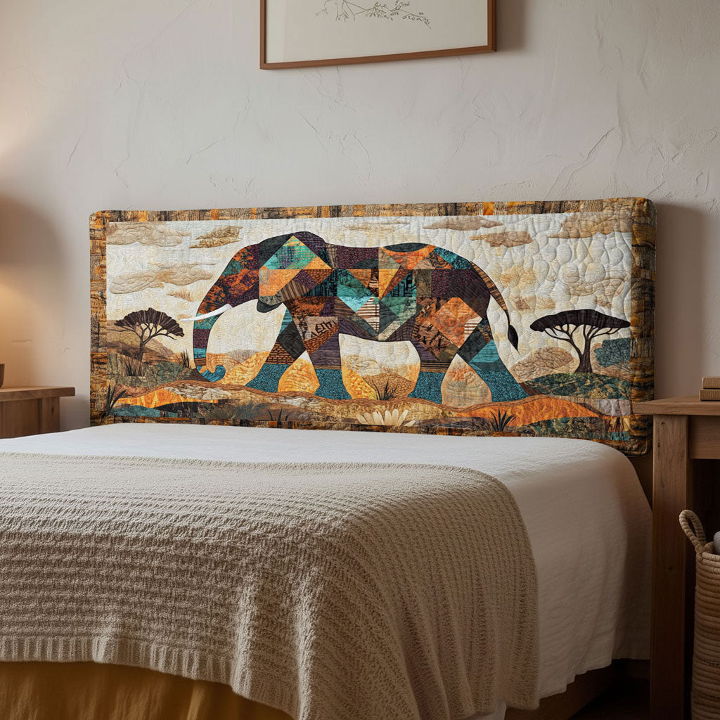 Earthtone Elephant WN2012020CL Quilted Headboard Slipcover