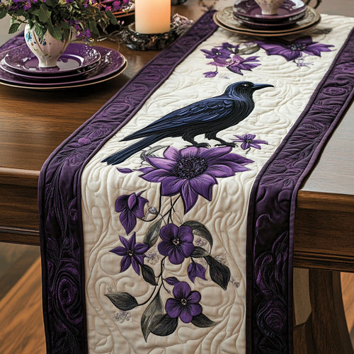 Mystic Raven CW1407035CL Quilted Table Runner