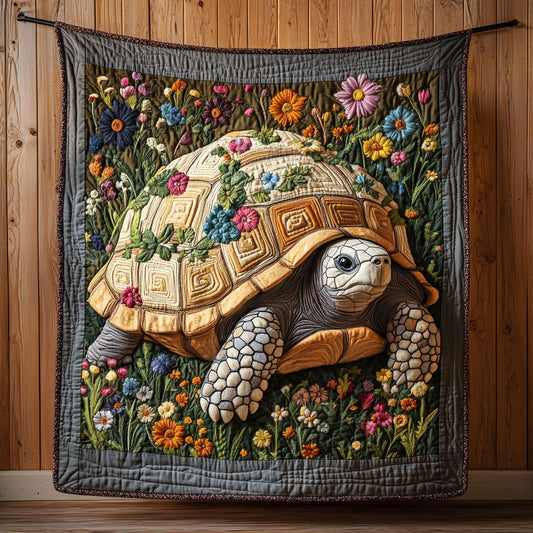 Floral Turtle CP1904151CL Quilt