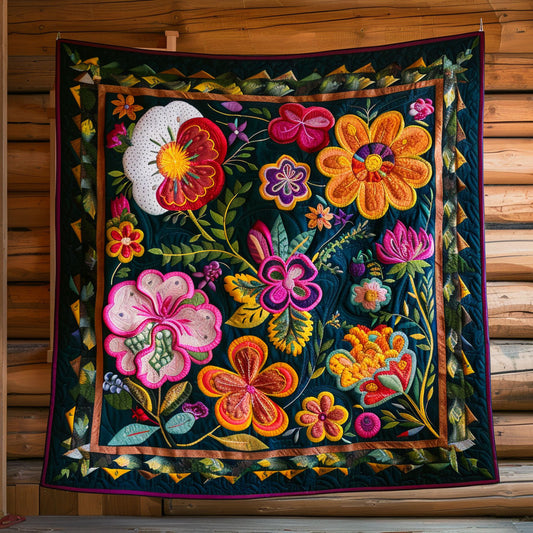 Spring Full Bloom CP1305036CL Quilt