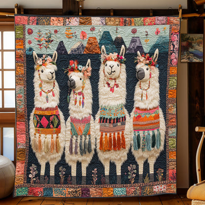 Llama Fiesta WJ1403021CL Quilt
