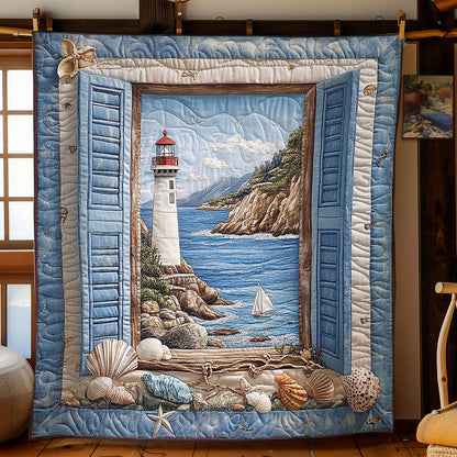 Ocean Lighthouse CW2504049CL Quilt