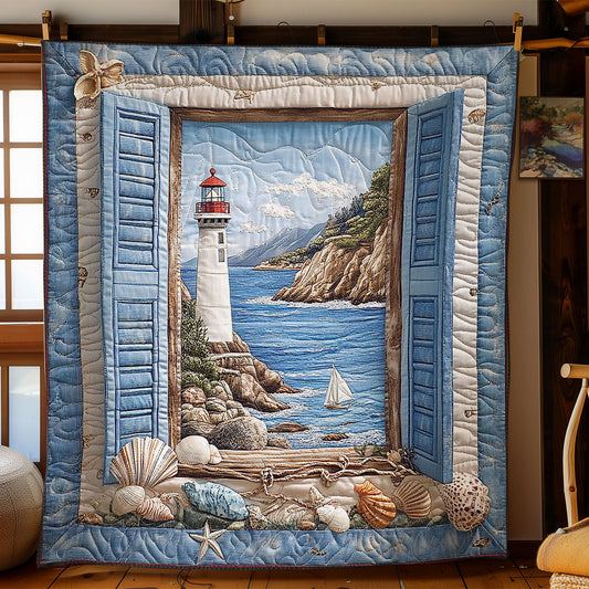 Ocean Lighthouse CW2504049CL Quilt