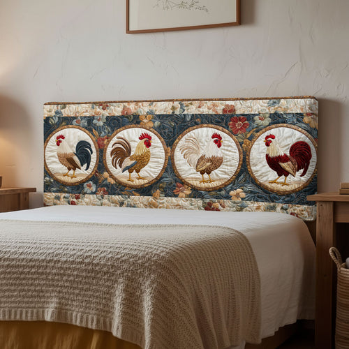 Country Rooster CP2012001CL Quilted Headboard Slipcover