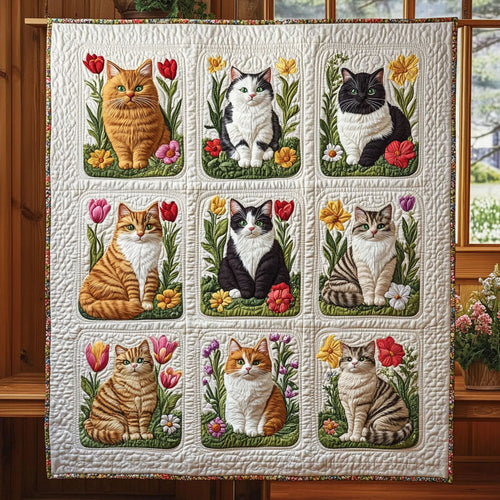 Flower Friends CP0811014CL Quilt