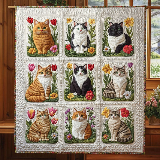 Flower Friends CP0811014CL Quilt