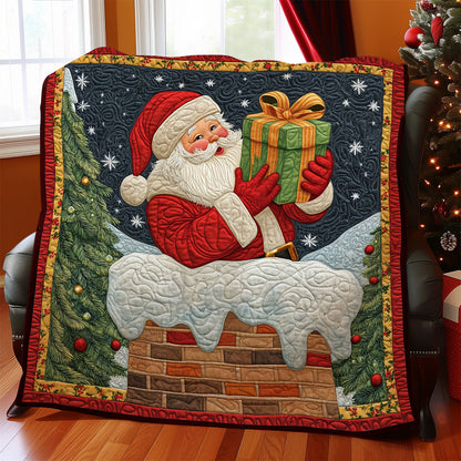 Holiday Santa CW1811061CL Quilt